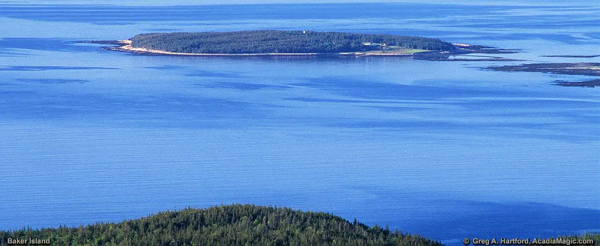 Baker Island in Acadia National Park