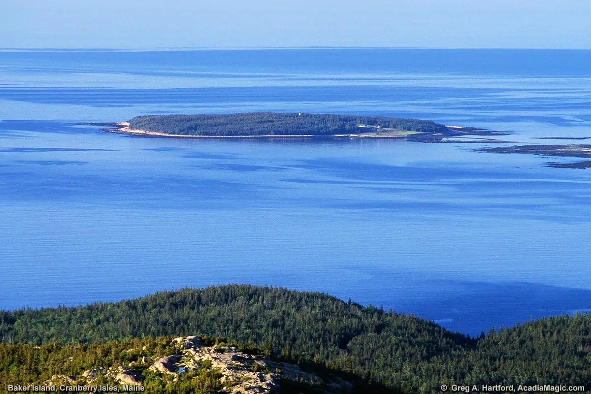 Baker Island in Cranberry Isles, Maine