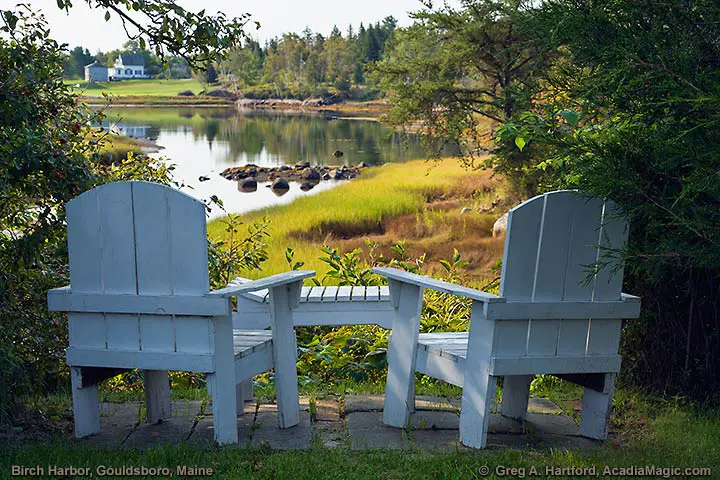 Lawn Chairs in Birch Harbor
