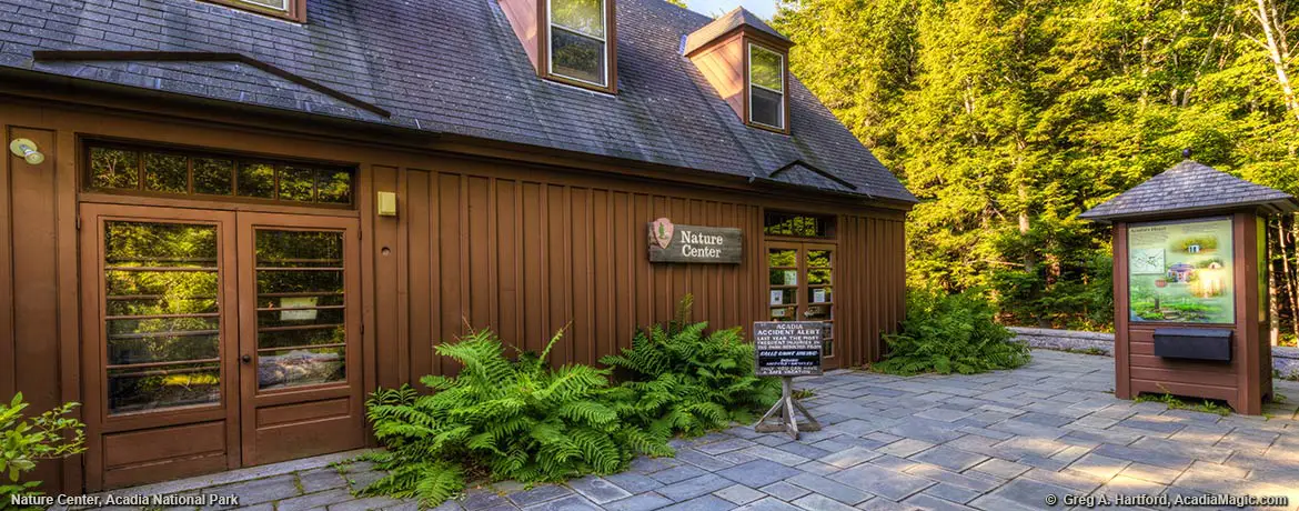 The Nature Center in Acadia National Park