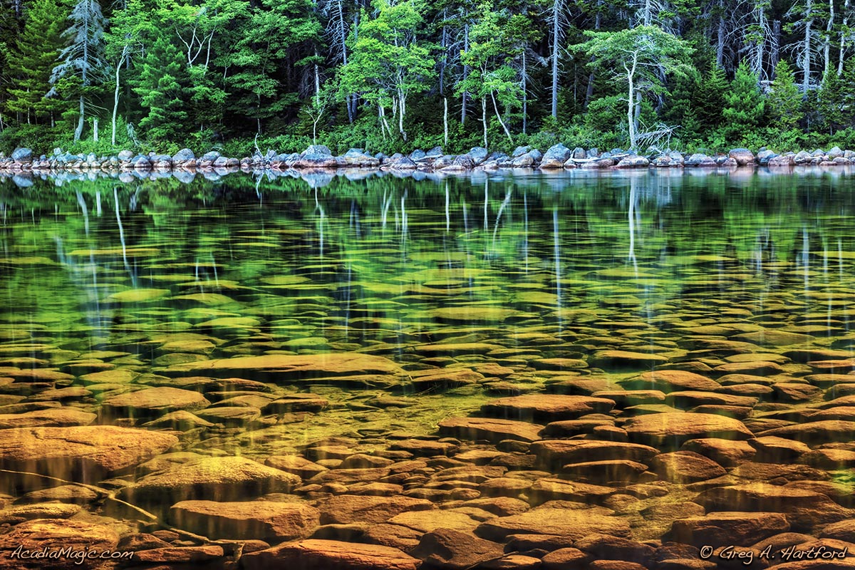 Jordan Pond in Acadia National Park, Maine