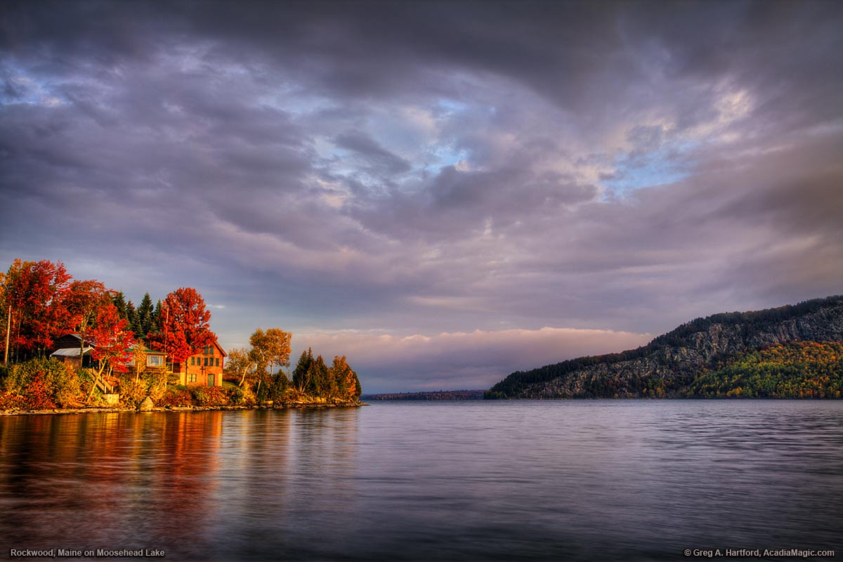 Moosehead Lake in Rockwood, Maine