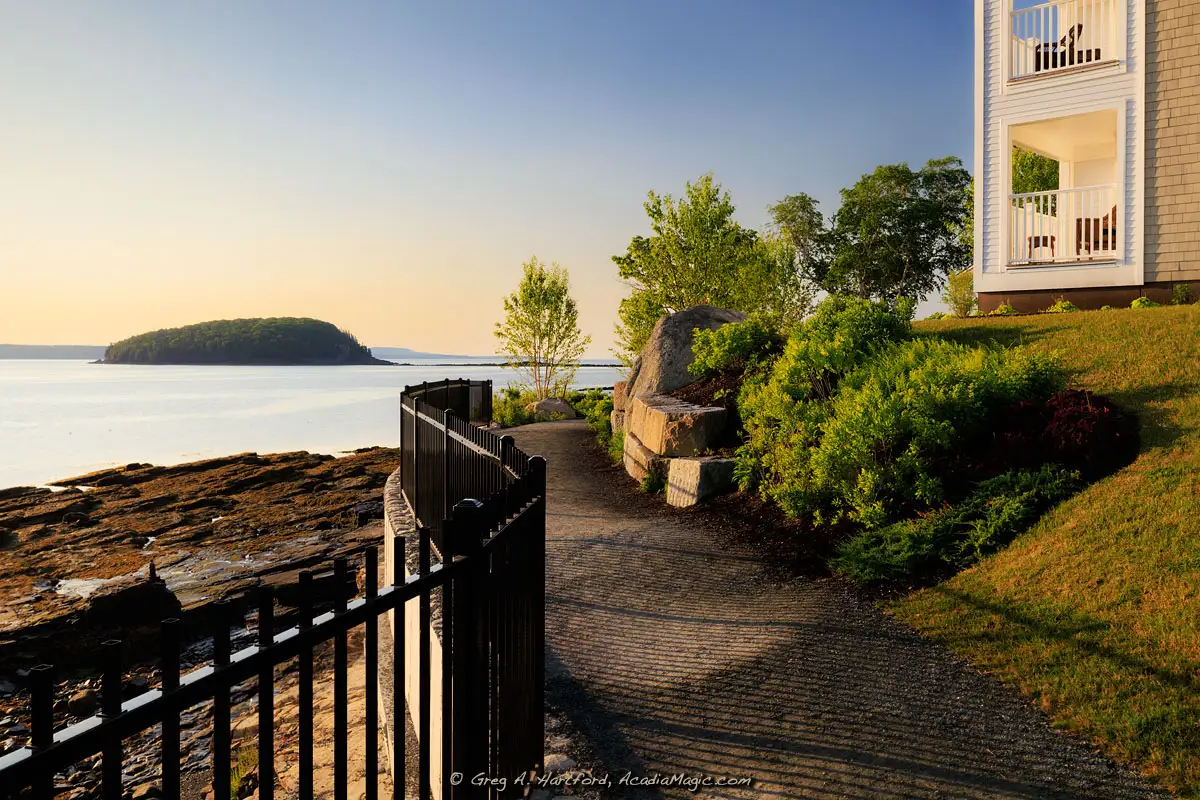 The updated Bar Harbor Shore Path