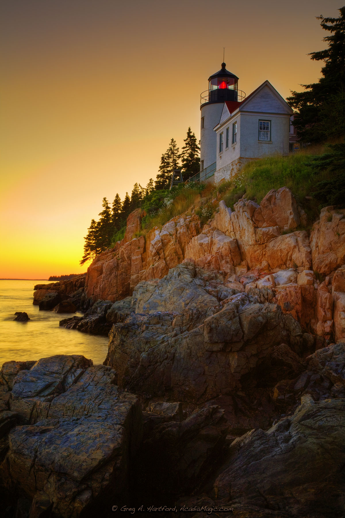 Bass Harbor Head Light in Acadia National Park