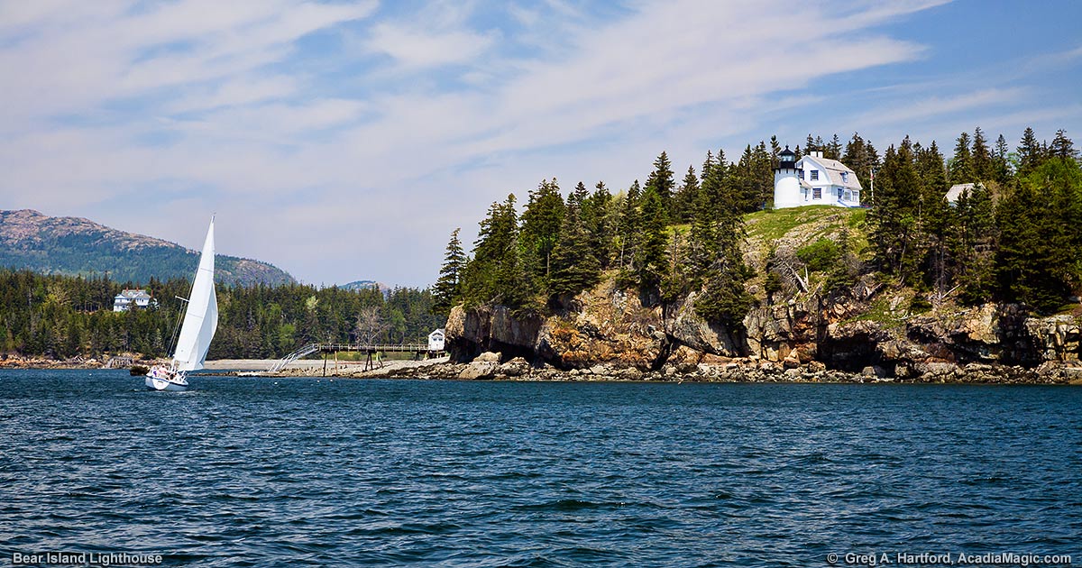 Bear Island Light Station Acadia National Park