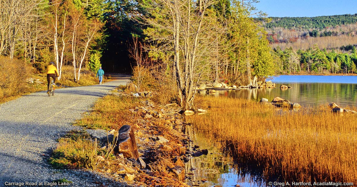 Recreation on Acadia National Park's Carriage Roads
