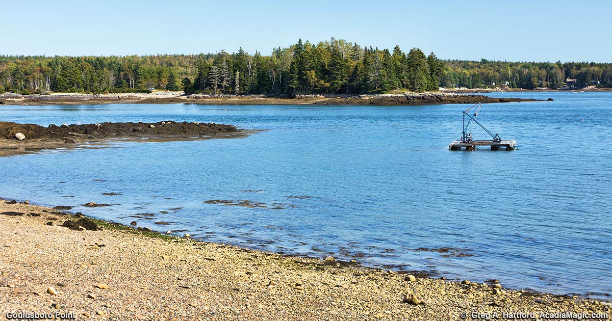 Gouldsboro Point in Gouldsboro, Maine