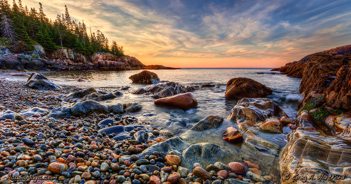 Little Hunter Beach in Acadia Image A5436