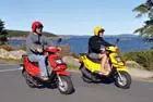 Scooters at Acadia Outfitters