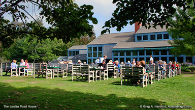 Jordan Pond House outdoor seating