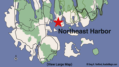 Northeast Harbor, Maine location map