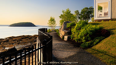 Shore Path in Bar Harbor, Maine