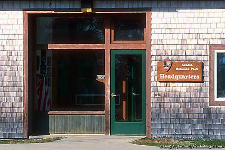 Acadia National Park Headquarters and Winter Location
