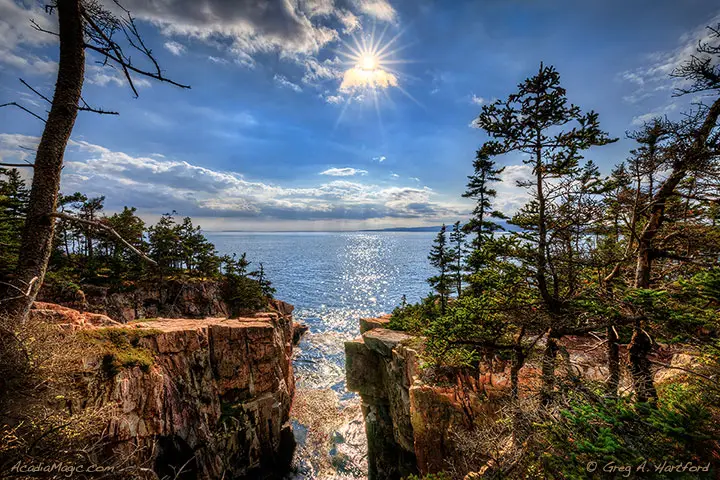 Schoodic Peninsula in Acadia National Park, Maine
