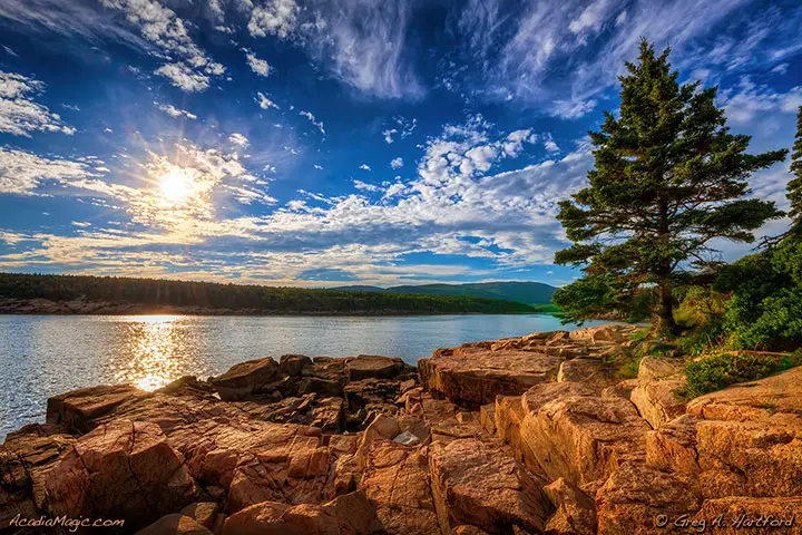 Otter Cove and Otter Point in Acadia National Park