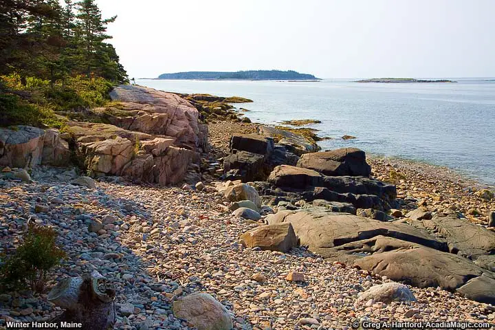 Grindstone Neck in Winter Harbor, Maine