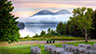Jordan Pond view from Jordan Pond House in Acadia