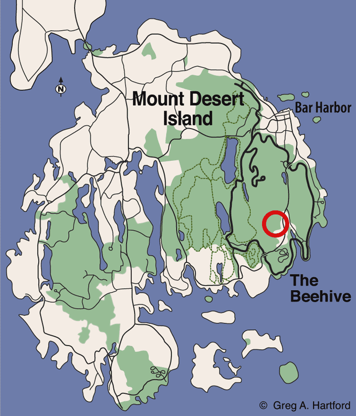 The Beehive Location Map
